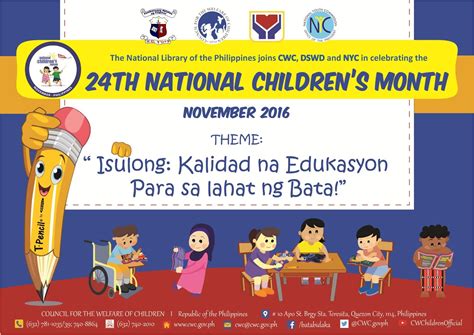 PLAI - Southern Tagalog Region Librarians Council: 24th National Children's Month