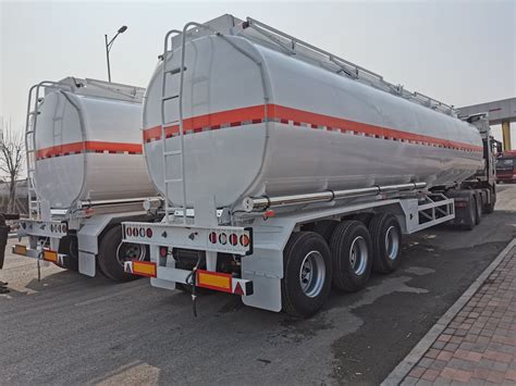 2units Aluminum Fuel Tanker Trailer Shipped To Zimbabwe - Product ...