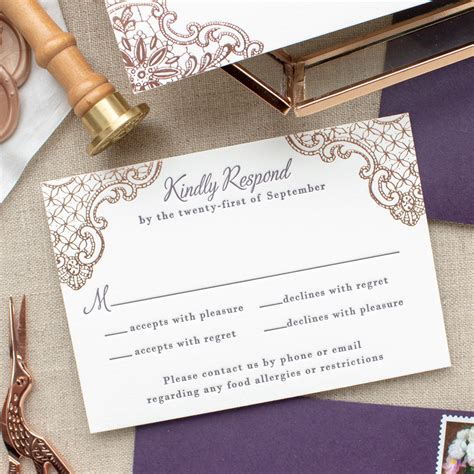 Wedding Invitations With Rsvp Online