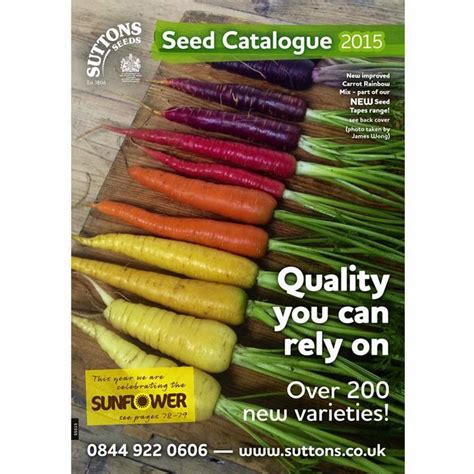 The Potting Shed Uk: Suttons Seeds new catalogue