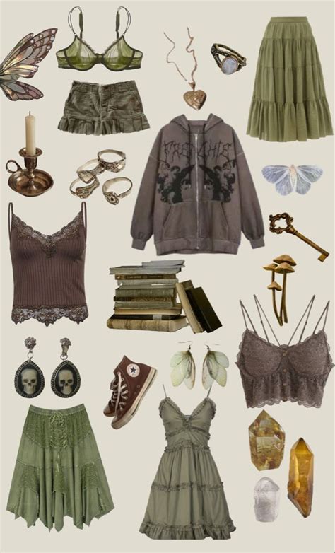 Grunge Fairycore Aesthetic | Hippie outfits, Retro outfits, Earthy ...