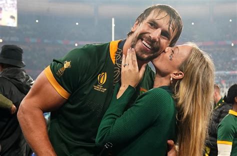 IT'S A GIRL! Springbok legend Eben Etzebeth is a proud father