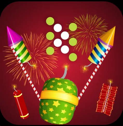 Diwali Crackers and Magic Touch Fire works App for child