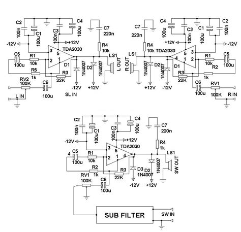 How To Speaker Circuit Diagram