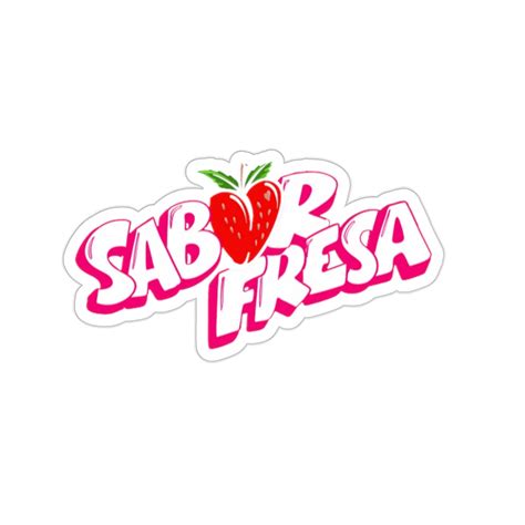 Sabor Fresa TQM Fuerza Regida Sticker Kiss-cut Stickers - Etsy