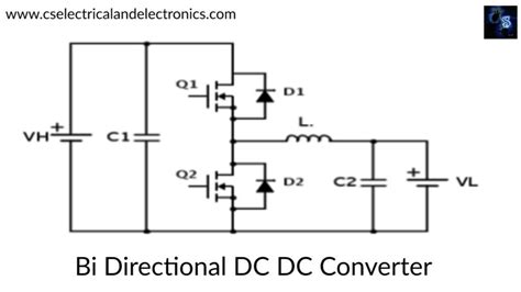 What Is A Bidirectional DC-DC Converter, Circuit Diagram, Working