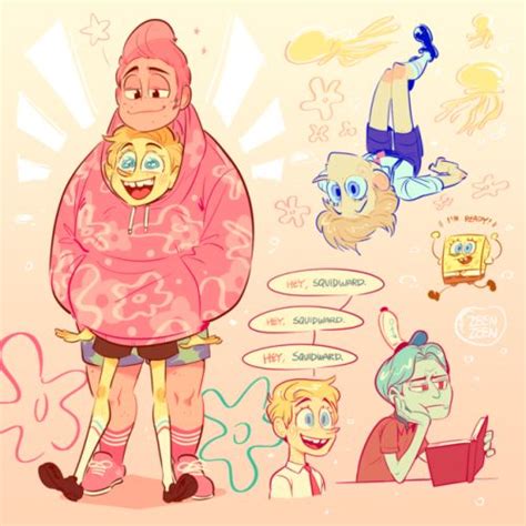 spongebob the musical | Tumblr | Anime vs cartoon, Spongebob drawings, Character design