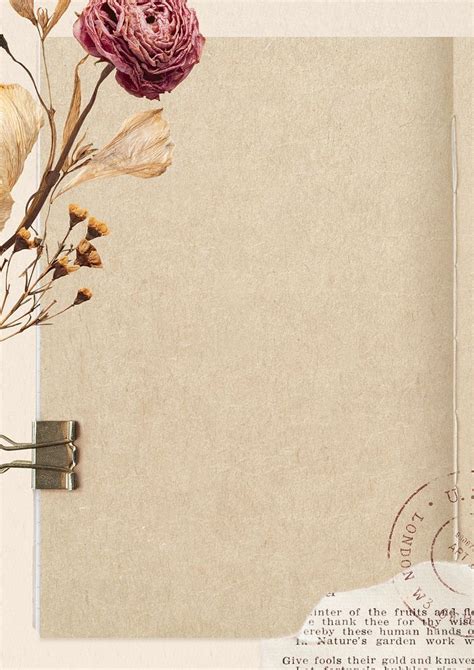 Autumn aesthetic background, vintage paper | Premium Photo - rawpixel