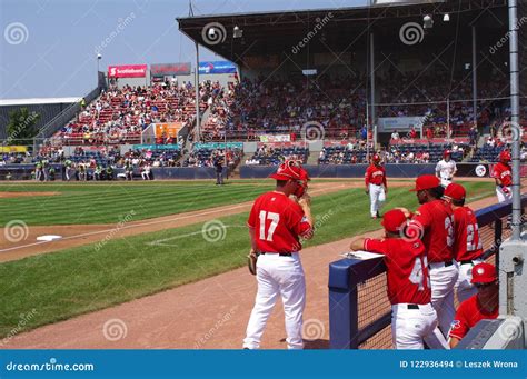 Vancouver Canadians Baseball Players Editorial Stock Image - Image of ...