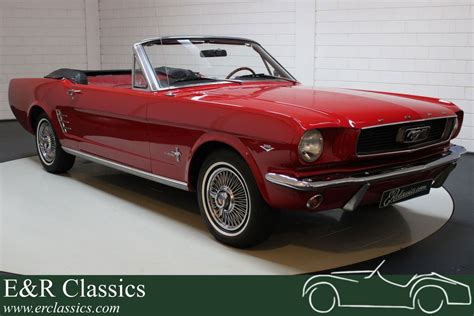 Ford Mustang convertible 1966 good condition for sale at ERclassics