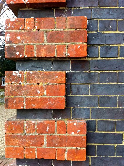 Chunky projecting quoins. Manor House, Norton Park near Winchester ...