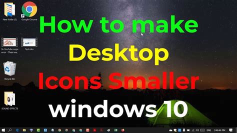 How to make icons and text smaller in windows 10 - scubajes