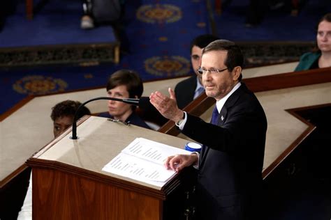 Witnessing History: President Isaac Herzog's Historic Address to Congress