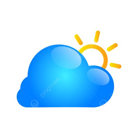 Sunny Weather Icon, Summer, Sunny, Weather PNG and Vector with Transparent Background for Free ...