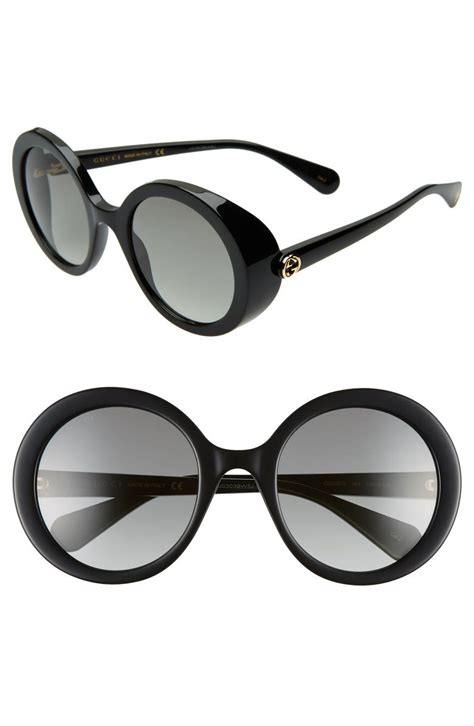 Gucci 53mm Round Sunglasses | Nordstrom