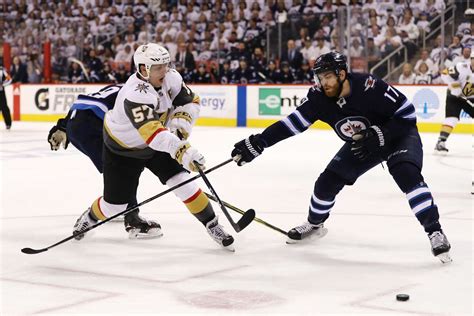 Winnipeg Jets score early and often to beat Vegas Golden Knights in ...