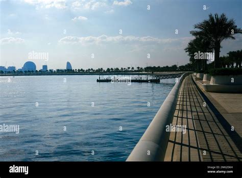 A view of Yas Bay Waterfront, Yas Island, Abu Dhabi Stock Photo - Alamy