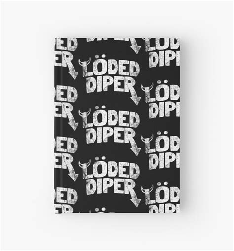 "Loded Diper" Hardcover Journals by Wizz Kid | Redbubble