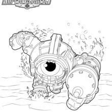 Skylanders Superchargers Coloring Pages ~ Scenery Mountains