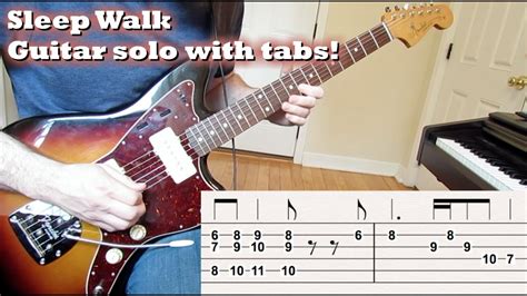 Sleepwalk with Tabs (Santo and Johnny)! Chords - Chordify