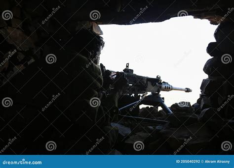 A Yemeni Fighter in the Ranks of the Yemeni Army in the City of Taiz ...