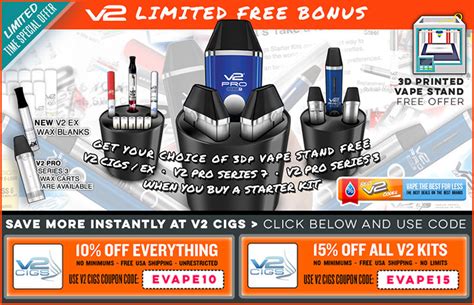 V2 PROMO codes - E-Cig Deals Blog - V2 Vaping & E-Cigarettes