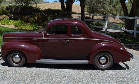 1940 Ford Deluxe Coupe, Custom, Concours Winner, Full Restoration ...