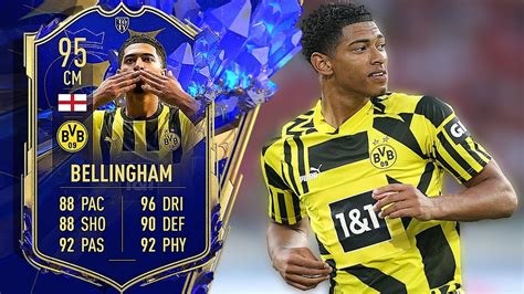 95 TOTY BELLINGHAM PLAYER REVIEW FIFA 23 - YouTube