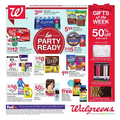 Walgreens Weekly Ad November 12 - 18, 2017 - WeeklyAds2