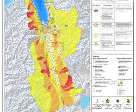 Ini Peta Zona Rawan Bencana Palu dan Sekitarnya | | KabarSelebes.id