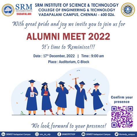 Alumni Meet 2022 - SRMIST | Vadapalani Campus