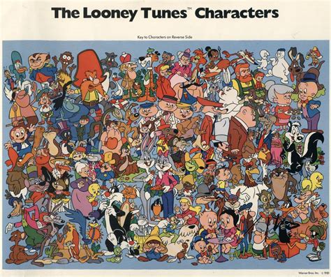 The Looney Tunes Characters | Looney tunes characters, Looney tunes show, Looney tunes