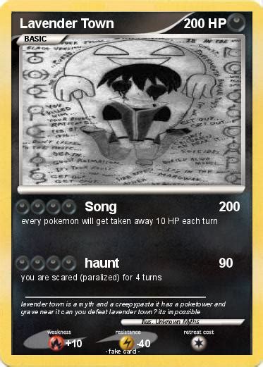 Pokémon Lavender Town 32 32 - Song - My Pokemon Card