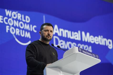 Zelensky Threatens Putin's Grandchildren During WEF Speech