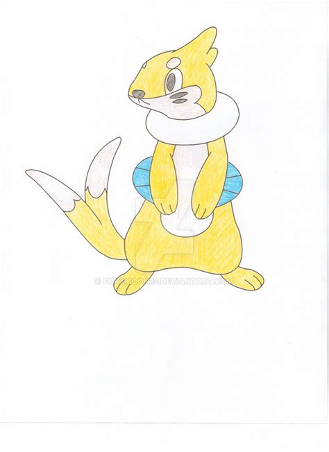 PokeColor: Shiny Buizel by PokeMoon25 on DeviantArt