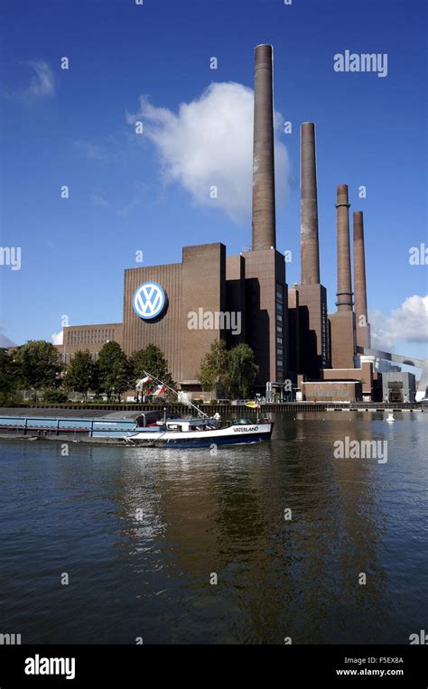 The Volkswagen factory in Wolfsburg, Germany. The photo was taken on 30 ...