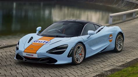 MSO Reveals Bespoke McLaren 720S Wearing Iconic Gulf Oil Racing Colors ...