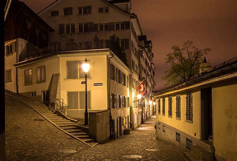 100+ Zurich Switzerland Night Aerial View Stock Photos, Pictures ...