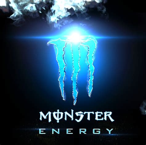 Blue Monster Energy Logo