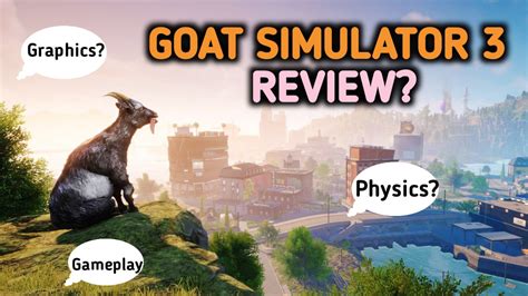 Goat Simulator 3 Game Review - New Area Horror Corridor Gameplay, Graphics, Phisics - Game ...