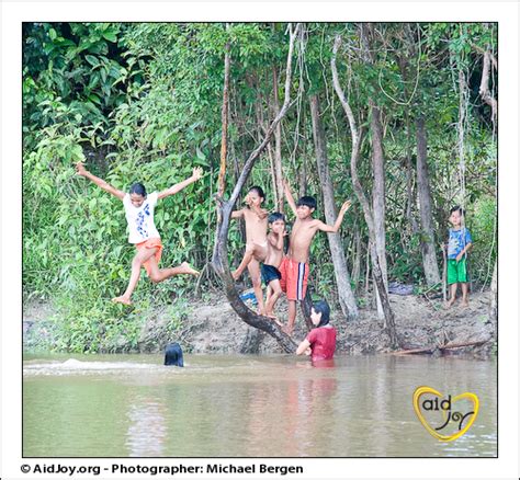 Amazon Children Playing in River | Flickr - Photo Sharing!