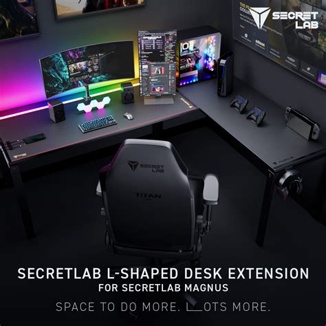 Space To Do More — Introducing The Secretlab L-Shaped Desk Extension ...