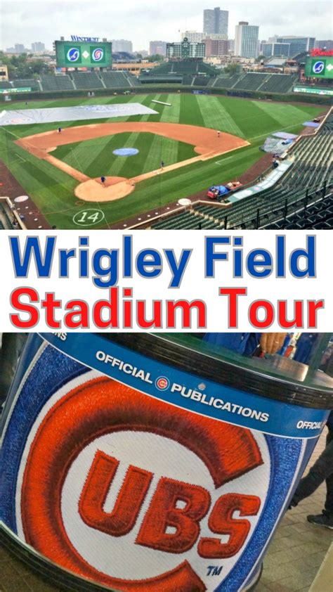 Historic Wrigley Field Stadium Tour, Home of the Chicago Cubs!