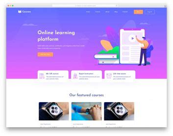 40+ Best Education Website Templates 2024 - Colorlib