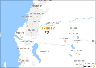 Trinity (United States - USA) map - nona.net