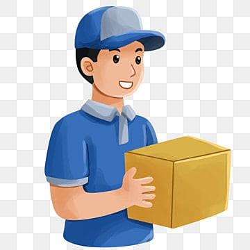 Delivery Man PNG Transparent Images Free Download | Vector Files | Pngtree