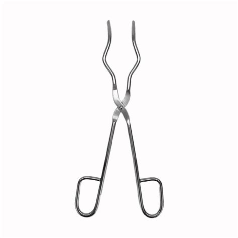 Tongs Crucible Stainless Steel 25cm Lab Hand Tools Crucible Tongs