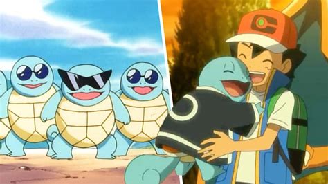 Pokémon anime reunites Ash with Squirtle after 23 years