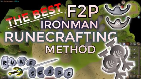 [OSRS] The Best F2P Ironman Runecrafting Method - YouTube