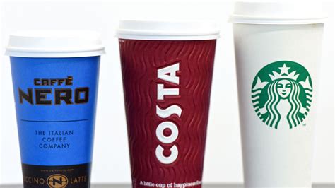 You can now drink Costa Coffee drinks out of arch rivals' cups like Starbucks (if it has lid ...